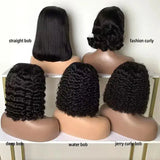 Raw Indian Hair Short Bob Wig - Luxury & Versatile Styling Solution
