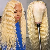 #613 Blonde Human Hair Wigs