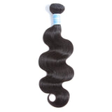 Raw Human Hair Bundles with Lace Closure Set for Natural Styling