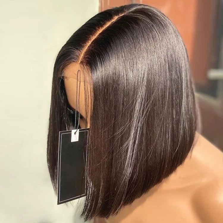Lace Frontal Bob Wig: Elevate Your Look with a Blunt Cut Style