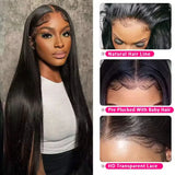 Raw Vietnamese Lace Frontal Wig - 13x4 & 13x6 HD Lace Options